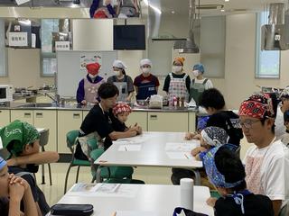 プリン作り教室1