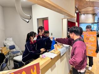 六条大麦ドーナツ販売2