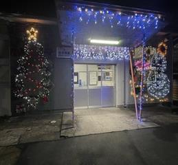 王子保駅イルミネーション