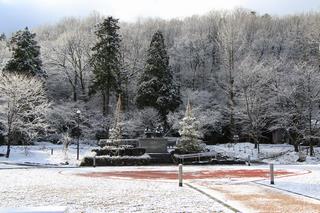 恋のパワースポット雪景色