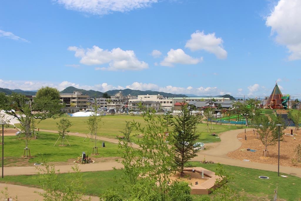 中央公園鳥瞰図